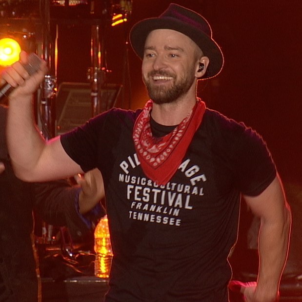 Justin Timberlake at the 2017 Pilgrimage Music & Cultural Festival. 