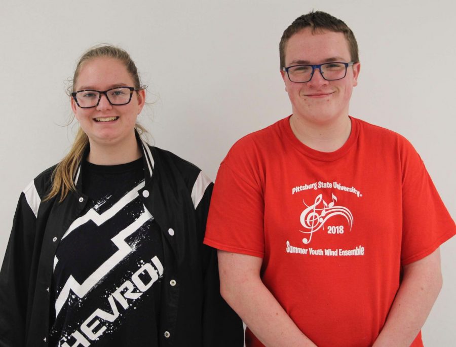 Juniors Felicity Kramer and Logan Jones attended the Family, Career and Community Leaders of America (FCCLA) State Leadership Conference from April 7-9. Kramer was sworn into office as secretary and Jones was named J-East Chapter Member of the Year.