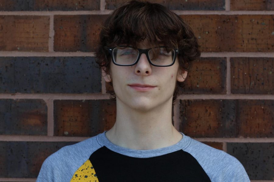 Featured above is junior Dominic Hyatt. Dominic Hyatt works 50 hours a week at a local restaurant on top of balancing his school work. Starting at age 16, he's worked his way up to a management position.
