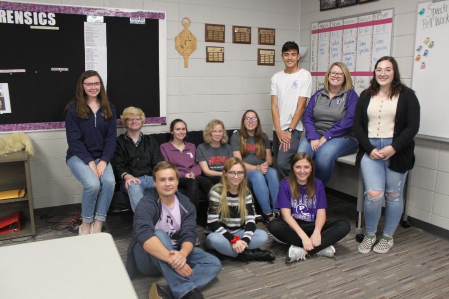 Members of the NSDA Student Council.