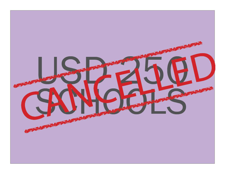In response to the coronavirus pandemic, USD 250 is canceling school March 16-20. 