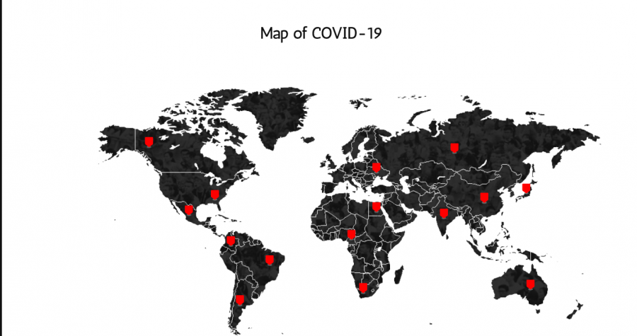 Cases, Countries, and the Coronavirus: a situation summary by region