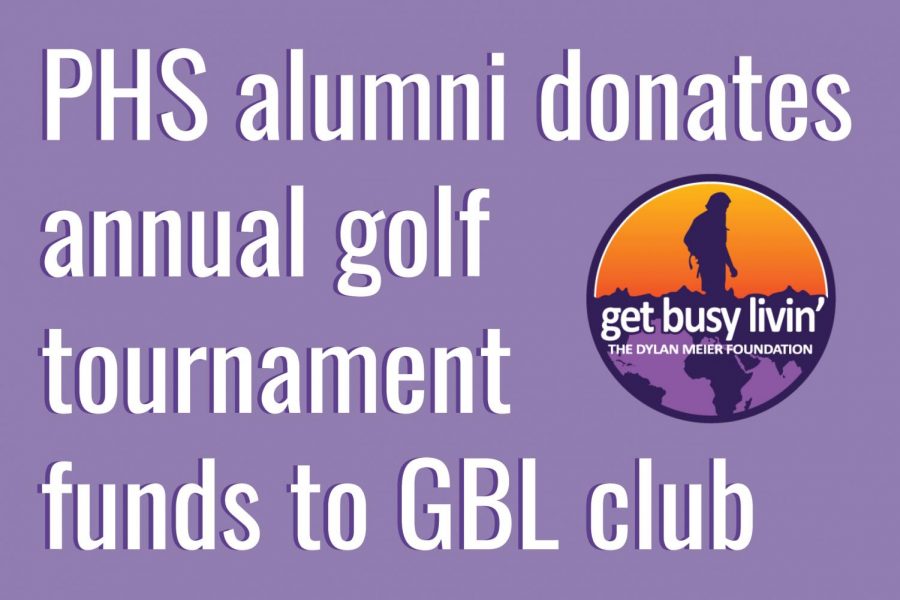 PHS alumni donates annual golf tournament funds to GBL club
