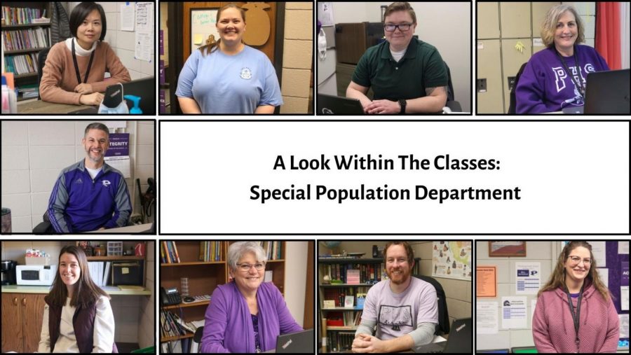 A Look Within The Class: Special Population Department