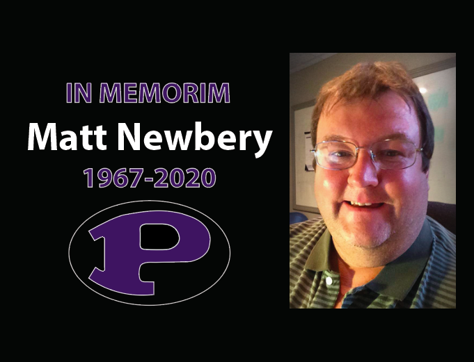 Matt Newberry was a 1985 graduate. He passed away Nov. 22 due to Covid-19. A scholarship has been established in his honor.