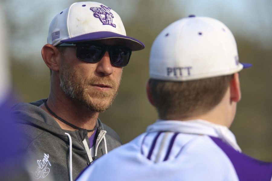 Keith Matlock is in his ninth year coaching baseball for the Dragons.