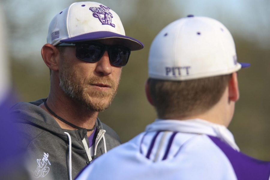 Keith+Matlock+is+in+his+ninth+year+coaching+baseball+for+the+Dragons.