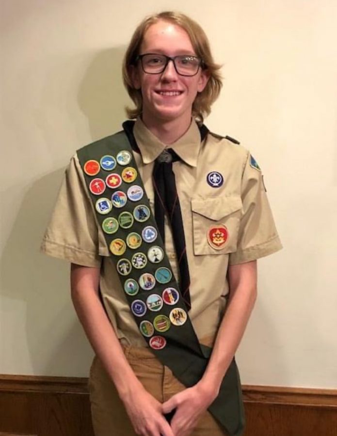 Steier Reaches Eagle Scout Ranking
