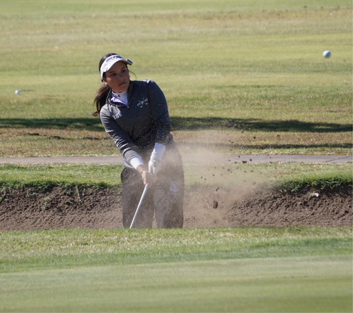 Senior Faith Leonard competes at state. Photo provided by Mary Packard