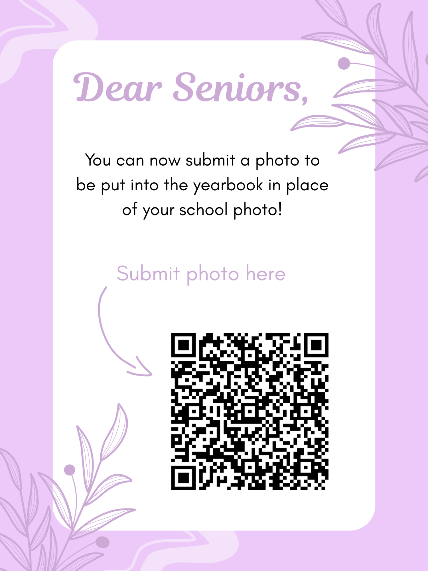 Senior Pics / Yearbook